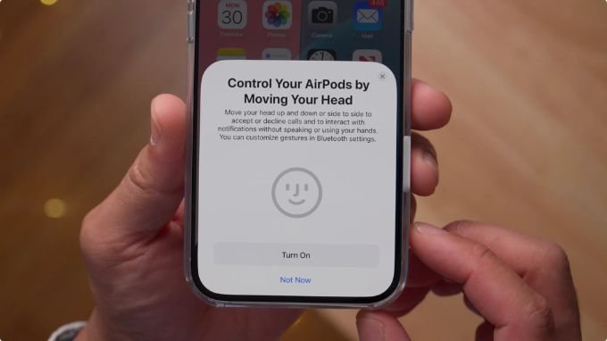 Airpods sẽ có cử chỉ đầu thông minh hơn