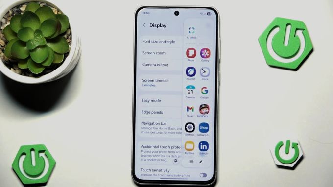Mẹo sử dụng Edge Panel để truy cập nhanh ứng dụng trên Galaxy A56