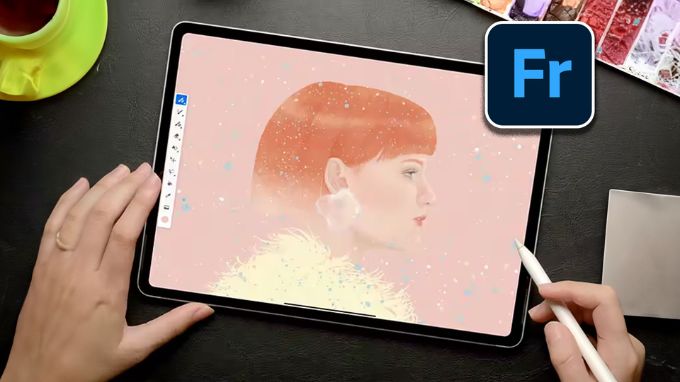 Ứng dụng luyện vẽ Adobe Fresco trên iPad