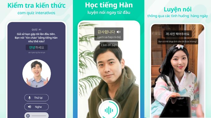 Ứng dụng học tiếng Hàn Teuida