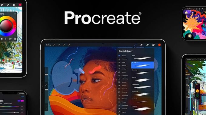 Ứng dụng vẽ Procreate