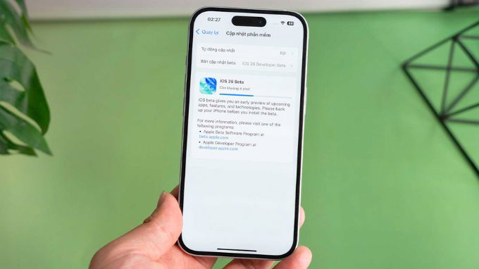 Ưu điểm của việc cài đặt iOS 26 beta