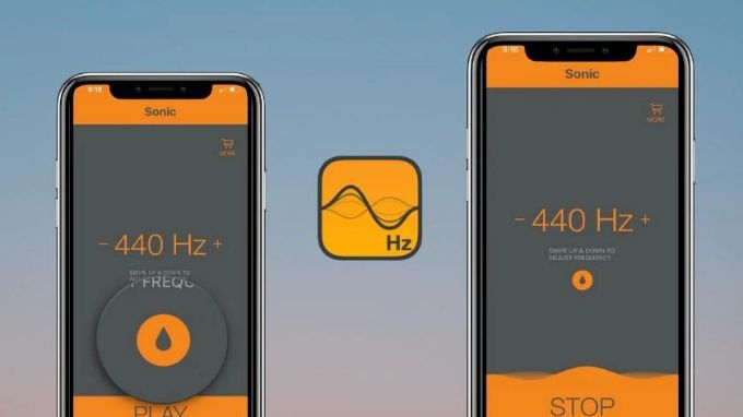 Làm sạch loa iPhone bằng app Sonic