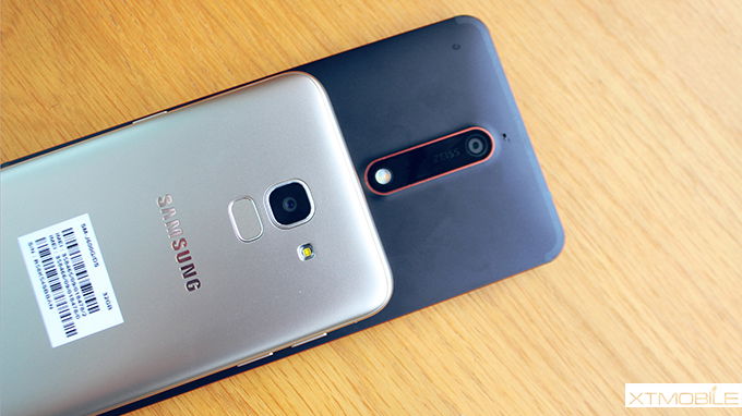 camera Galaxy J6 2018 và Nokia 6 2018 - xtmobile