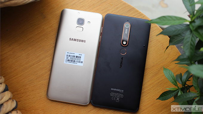 Thiết kế Galaxy J6 2018 và Nokia 6 2018 - xtmobile
