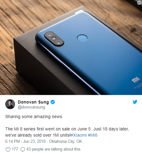 Xiaomi Mi 8