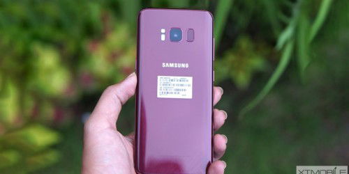 Galaxy S8 đỏ Burgundy đẹp lung linh về VN đầu tiên