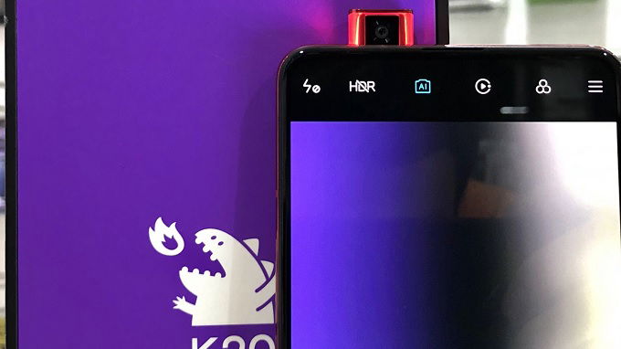 Cụm camera độc đáo trên Redmi K20 Pro