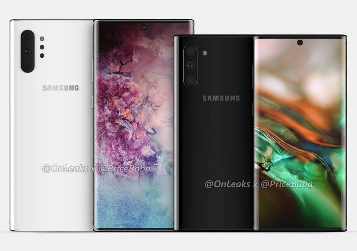 Galaxy Note 10 sẽ trang bị màn hình 6,4 inch, Note 10 Pro sẽ có màn hình 6,8 inch