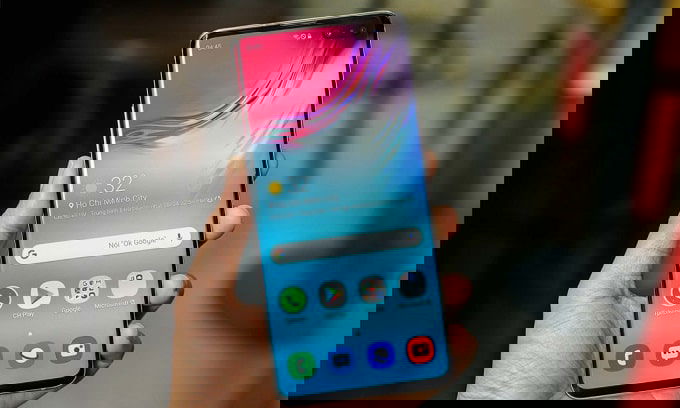 Màn hình Galaxy S10 5G có chất lượng điểm ảnh tốt hơn