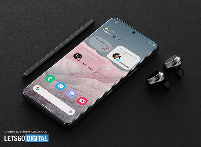 Galaxy S22 Ultra tiếp tục xuất hiện với concpet mới, đẹp không tỳ vết