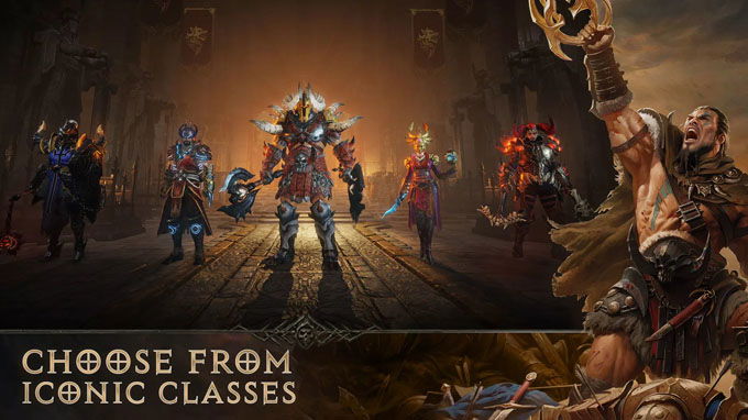 Giấy phép hoạt động của thương hiệu 007Win Android có thể tải Diablo Immortal qua tệp APK