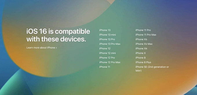 Tổng hợp thông tin về hệ điều hành iOS 16 mới được công bố