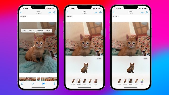 Tạo nhãn dán trên iOS 17