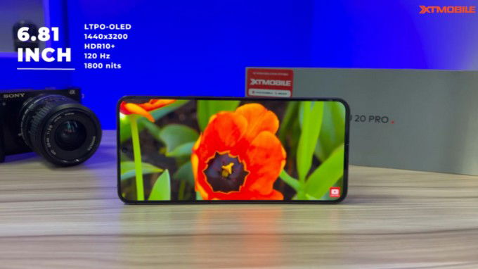 Màn hình của Meizu 20 Pro