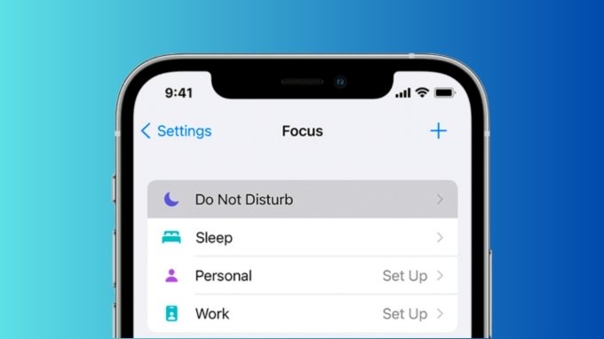 Tắt chế độ Không làm phiền  trên iPhone 14 khi bị lỗi tự chuyển qua chế độ im lặng