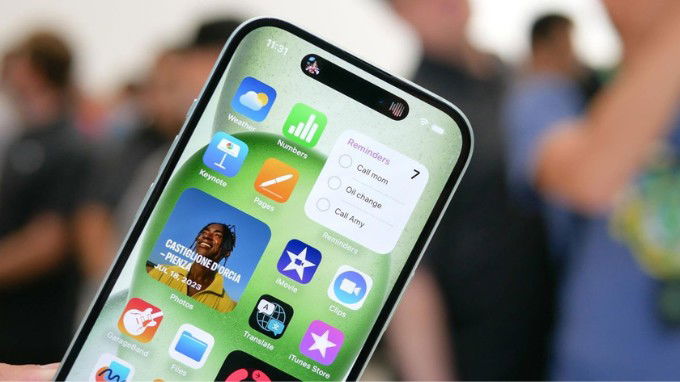 Cận cảnh App 007Win hỗ trợ đa dạng nền tảng Dynamic Island trên iPhone 15