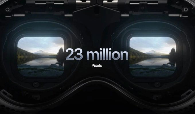 Apple Vision Pro cho hình ảnh vô cùng sắc nét