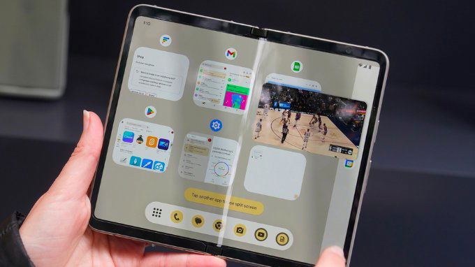 Google Pixel Fold được trang bị nhiều tính năng mới