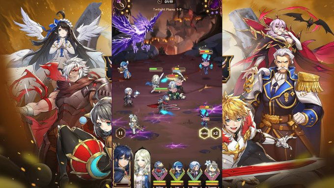 Chiến thần AFK ấn tượng với game play cực thú vi