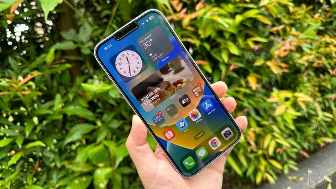 Màn hình chính của iPhone 14 Plus