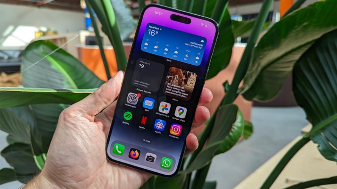 Màn hình siêu nét của iPhone 14 Pro Max