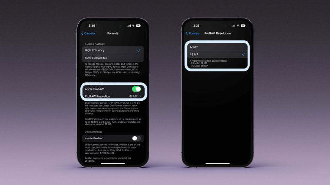 Cách chỉnh độ phân giải của ProRAW trên iPhone 14 Pro Max