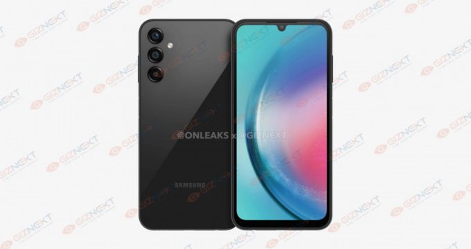 Galaxy A25 5G có thiết kế notch hình giọt nước