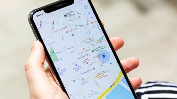 Bản đồ Apple Maps ngoại tuyến