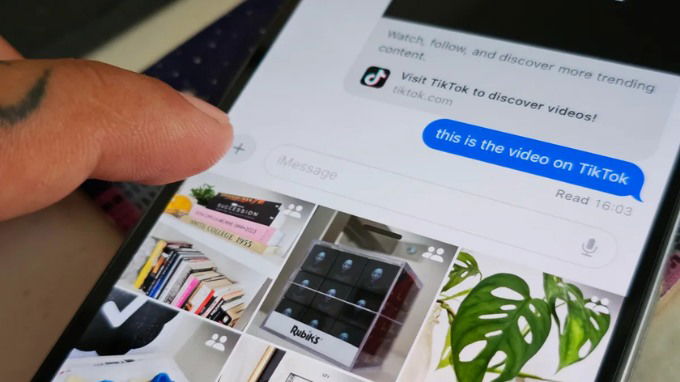 Truy cập nhanh hình ảnh trong iMessage