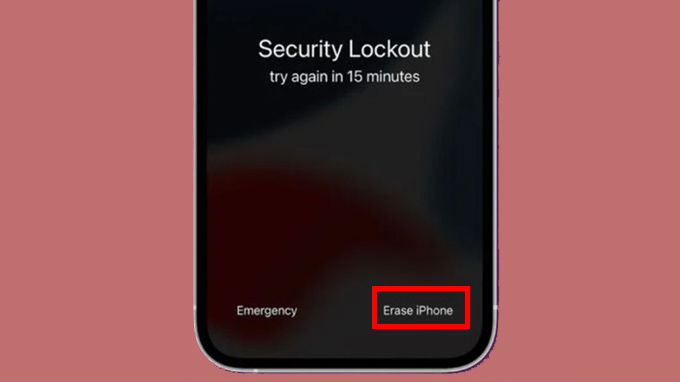 iPhone không khả dụng và 7 cách xử lý nhanh chóng nhất