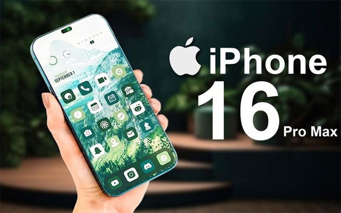 iPhone 16 Pro Max sẽ có màn hình 6,9 inch