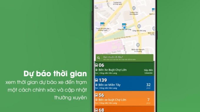 Dự báo thời gian đến trạm của xe buýt