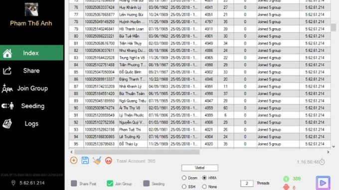 Phần mềm Auto share Livestream