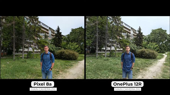 So sánh hệ thống camera Google Pixel 8a và OnePlus 12R 
