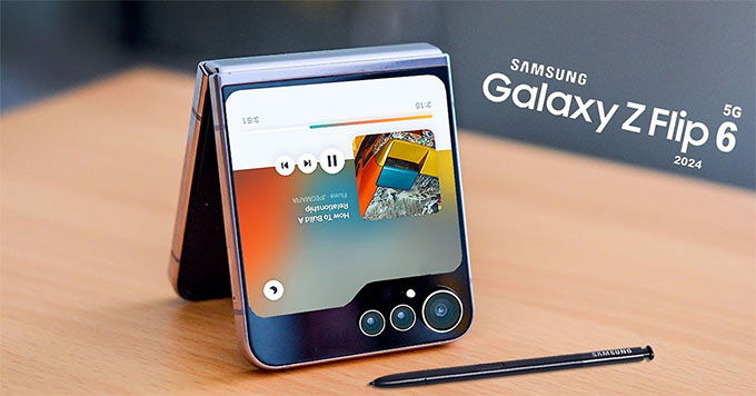 Nâng cấp hệ thống camera trên Galaxy Z Flip 6