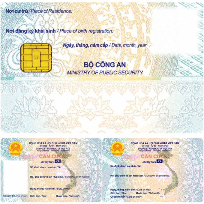 Thẻ Căn cước cho trẻ em dưới 6 tuổi gồm những gì?