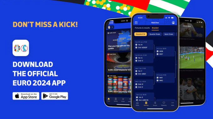 Ứng dụng theo dõi lịch thi đấu EURO 2024 trên 007win.com nền tảng chơi game sòng bạc trực tuyến đáng tin cậy nhất