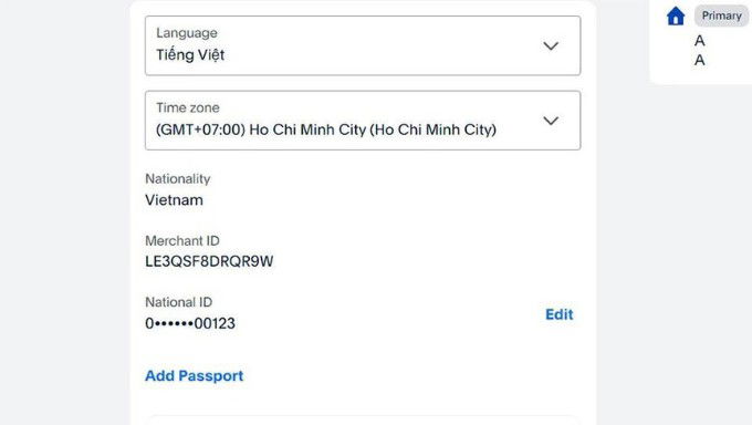 Bước 5 cách đăng ký PayPal 