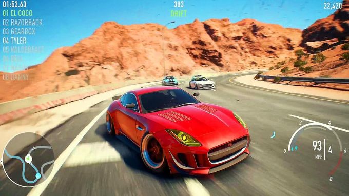 Game Need For Speed Payback được nhiều gamer ưa chuộng