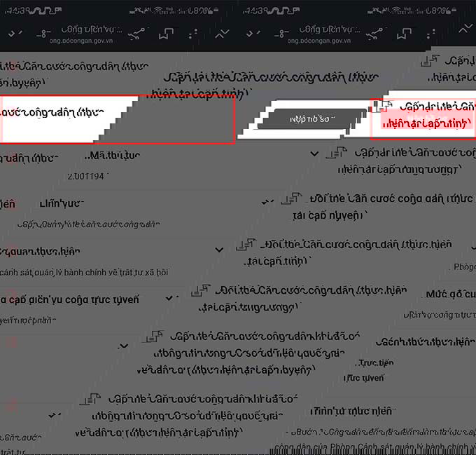 Cách đổi thẻ Căn cước mới online ngay tại nhà