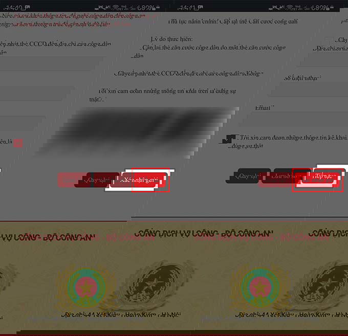 Cách đổi thẻ Căn cước mới online ngay tại nhà
