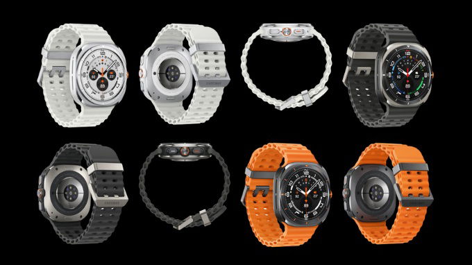 Ảnh render của Galaxy Watch Ultra