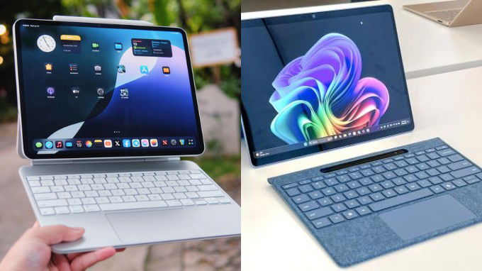 Nên mua iPad Pro M4 hay Surface Pro 11?