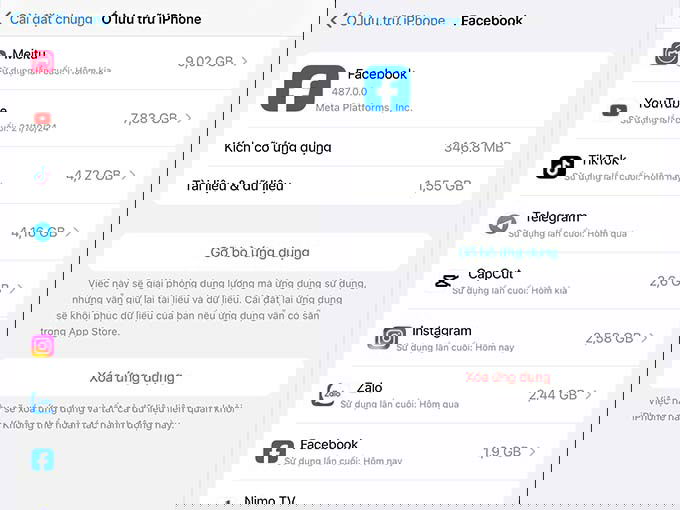 Xóa bộ nhớ đệm cache Facebook bằng cách gỡ bỏ ứng dụng