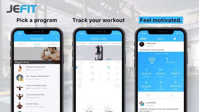 JEFIT Workout Planner là lựa chọn đáng cân nhắc cho những ai muốn quản lý việc tập luyện tại phòng gym một cách khoa học và có hệ thống