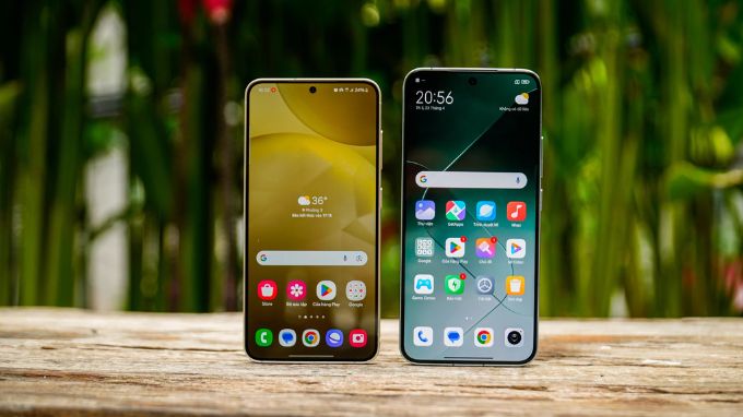 So sánh pin sạcGalaxy S25 và Xiaomi 15