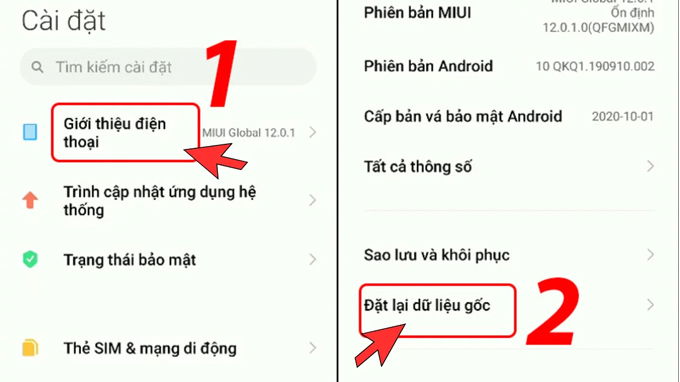 Gỡ cài đặt và cài đặt lại ứng dụng để máy chạy nhanh hơn