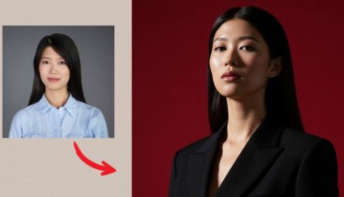 Cách tạo ảnh chân dung nền đỏ bằng AI đơn giản và đẹp mắt