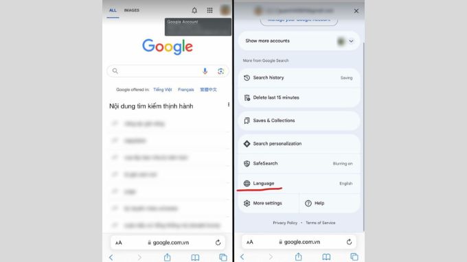 Cách cài đặt tiếng Việt cho Google Chrome trên 007win.com nền tảng chơi game sòng bạc trực tuyến đáng tin cậy nhất iPhone